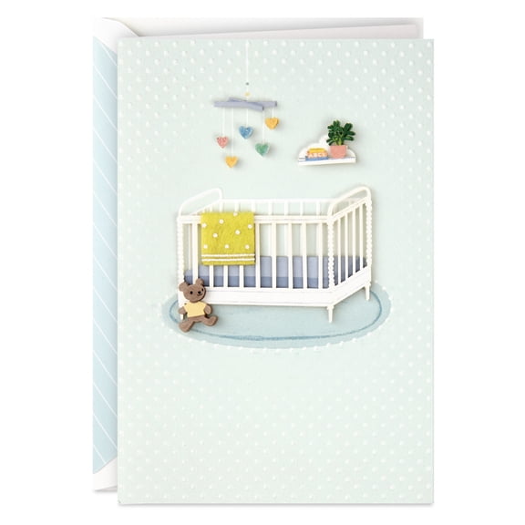 Hallmark Signature New Baby Card (Worth the Wait)