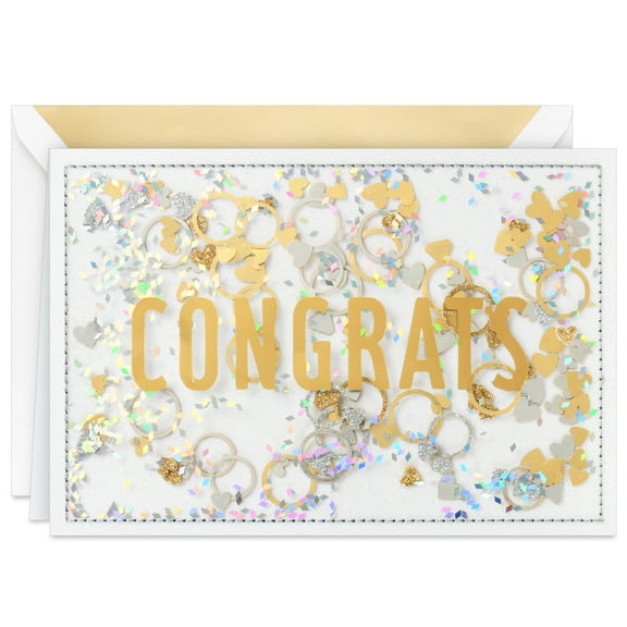 Hallmark Signature Wedding Card (Wishing You An Incredibly Happy Life Together)