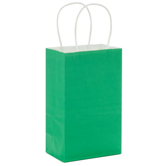 Hallmark Small Gift Bag (Solid Green)