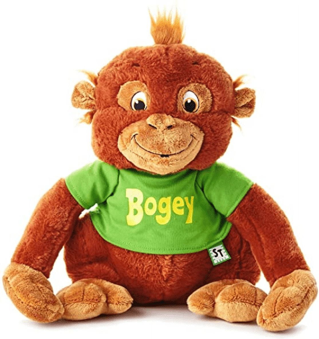 Hallmark Shirt Tales Bogey Orangutan Stuffed Toy, Super Soft