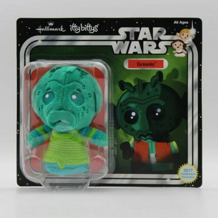 Hallmark Star Wars A New Hope Greedo Limited Itty Bittys Plush New with Card