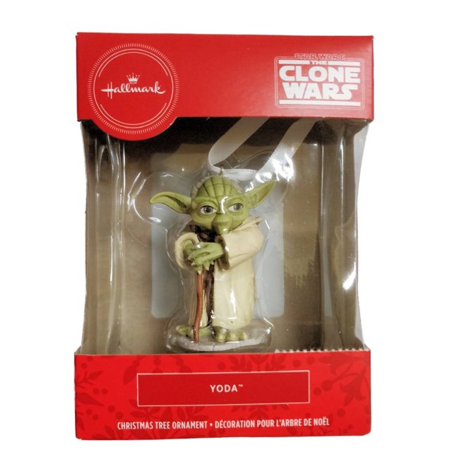 Hallmark Star Wars Clone Wars Yoda Ornament