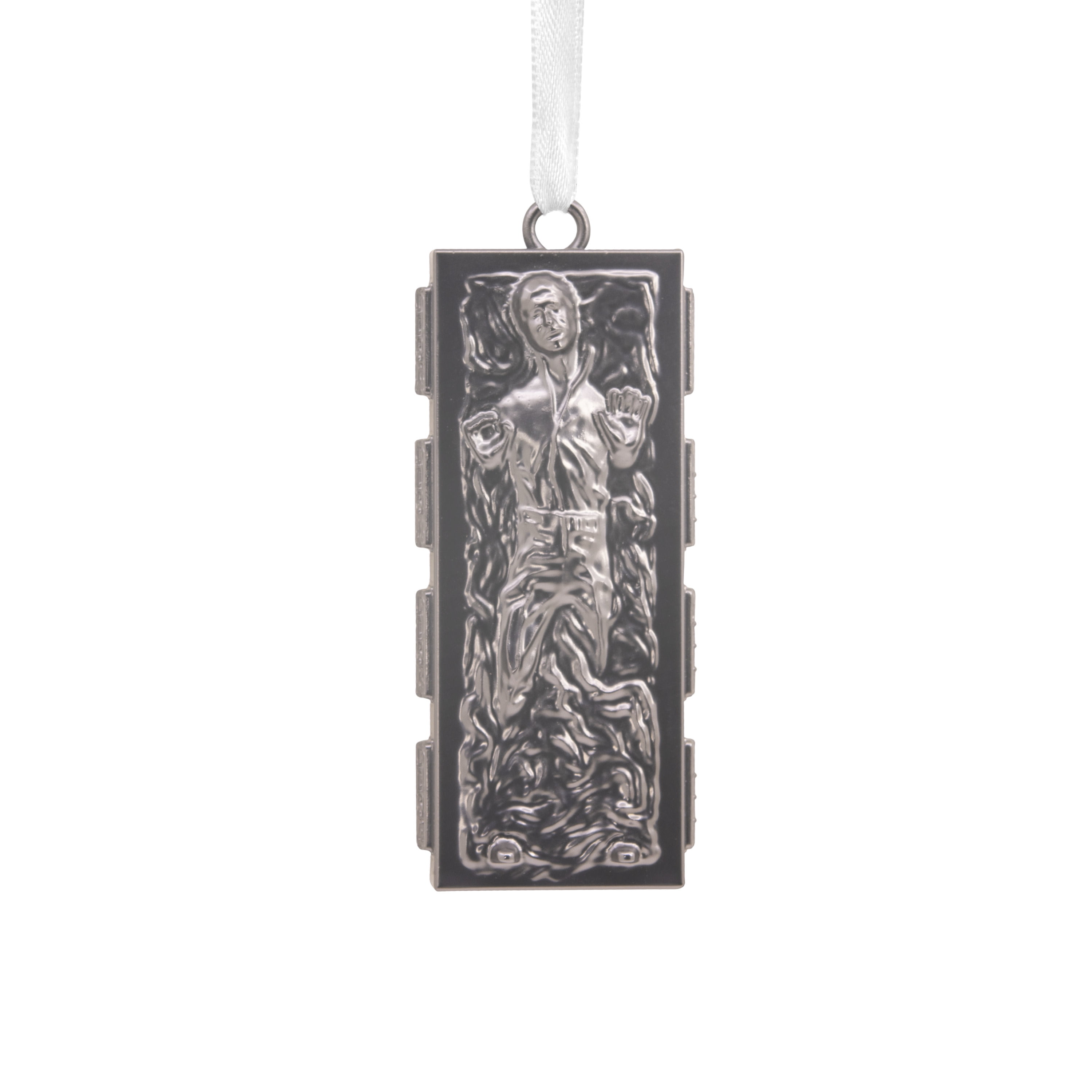 Hallmark Star Wars Han Solo in Carbonite Premium Metal Ornament, 0.14lbs
