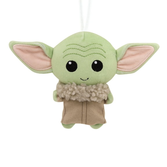 Hallmark Christmas Ornament (Star Wars: The Mandalorian Grogu, Plush Fabric), 1 count