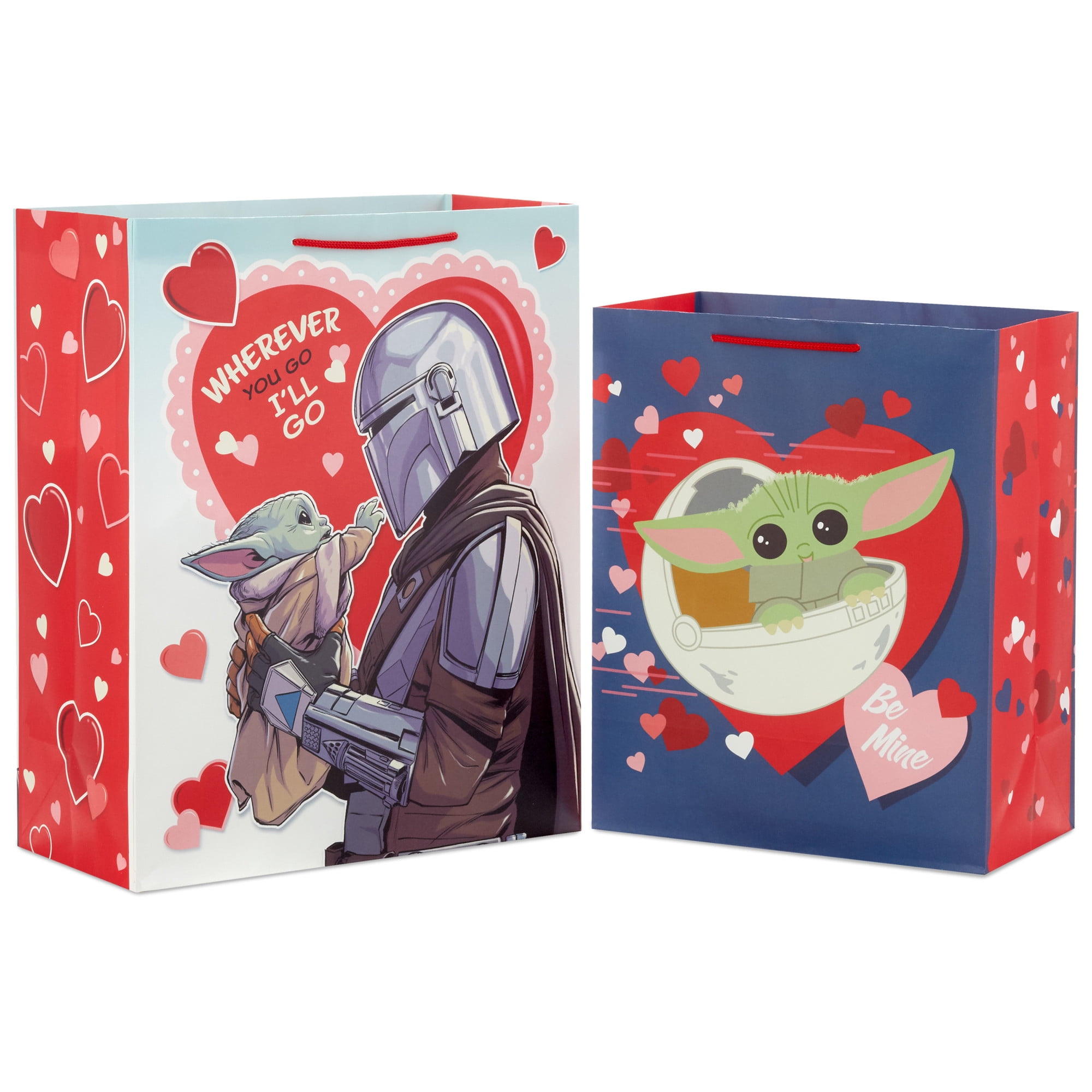 Hallmark Star Wars The Mandalorian Valentine's Day Gift Bag Hallmark Star Wars The Mandalorian Valentine's Day Gift Bag