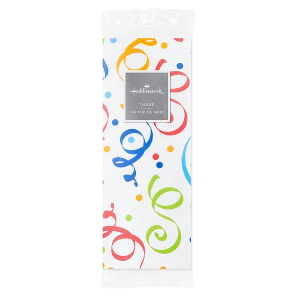 Hallmark Streamers White Tissue Paper (8 Sheets)