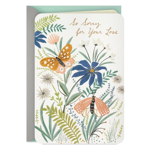 Hallmark Sympathy Card (Comfort As You Say Good-Bye)