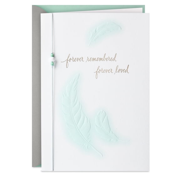 Hallmark Sympathy Card (Forever Loved and Remembered)