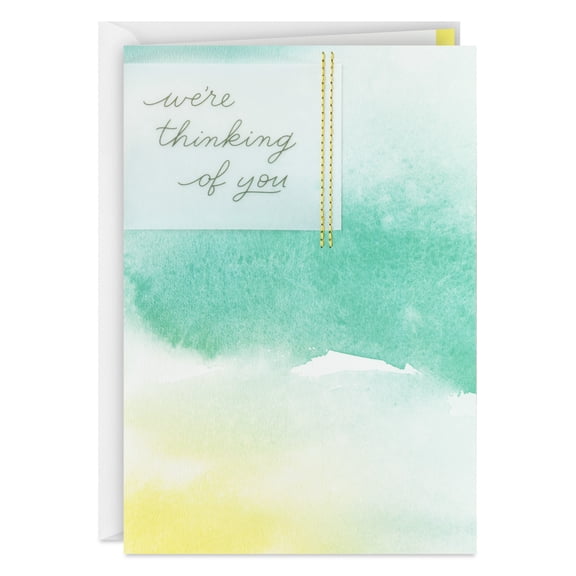Hallmark Sympathy Card From All (We're Thinking of You)
