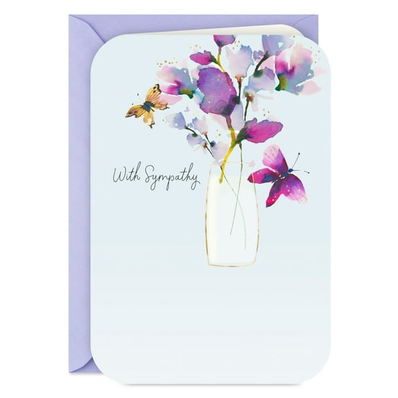 Hallmark Sympathy Card (Someone So Loved Will Be Remembered)