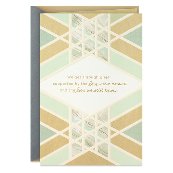 Hallmark Sympathy Card (We'll Get Through This Grief Together)