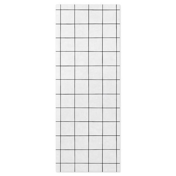 Hallmark Tissue Paper (Windowpane on White) 6 Sheets