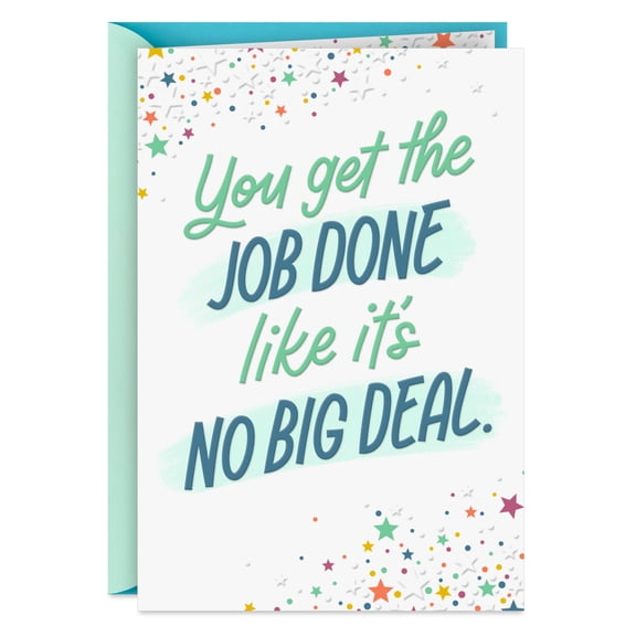 Hallmark Thank-You Card (A Big Deal)
