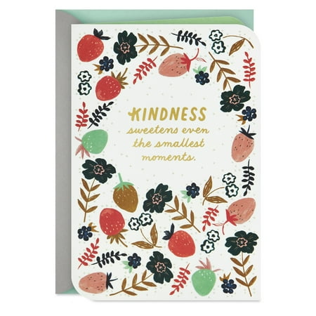 Hallmark Thank You Card (You're So Kind and Thoughtful)