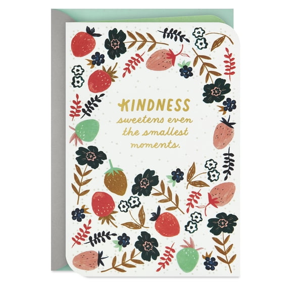 Hallmark Thank You Card (You're So Kind and Thoughtful)