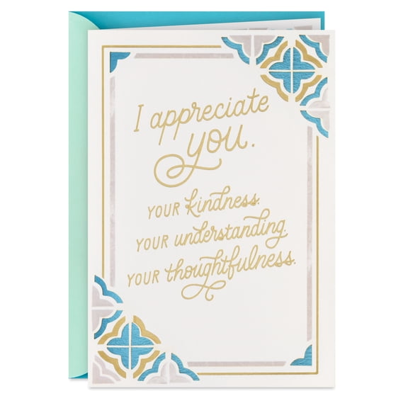 Hallmark Thank You Card (You're an Incredible Person)