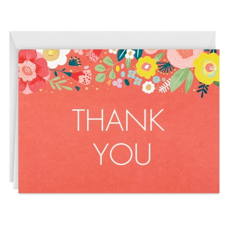 Hallmark Thank-You Notes (Fresh and Floral), 40 ct.