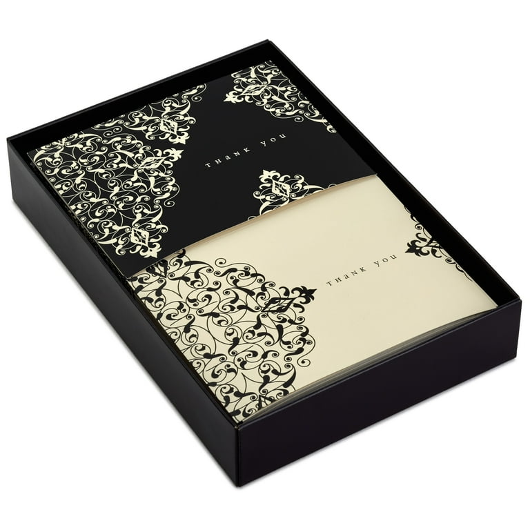 Scroll Thank You Note Card Scroll Thank You Note Card