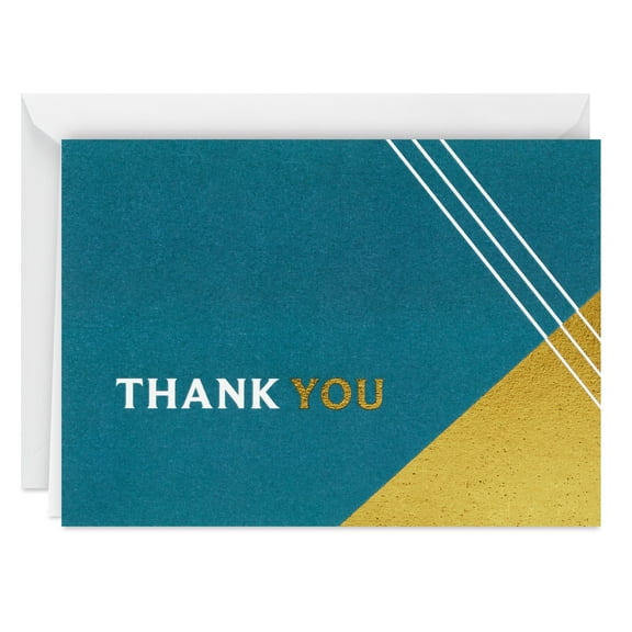 Hallmark Thank-You Notes (Mod Color Block), 24 ct.