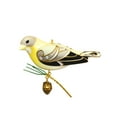 thumbnail image 1 of Hallmark Ornament: 2021 Lady Evening Grosbeak | QXE3225 | Beauty of Birds, 1 of 2