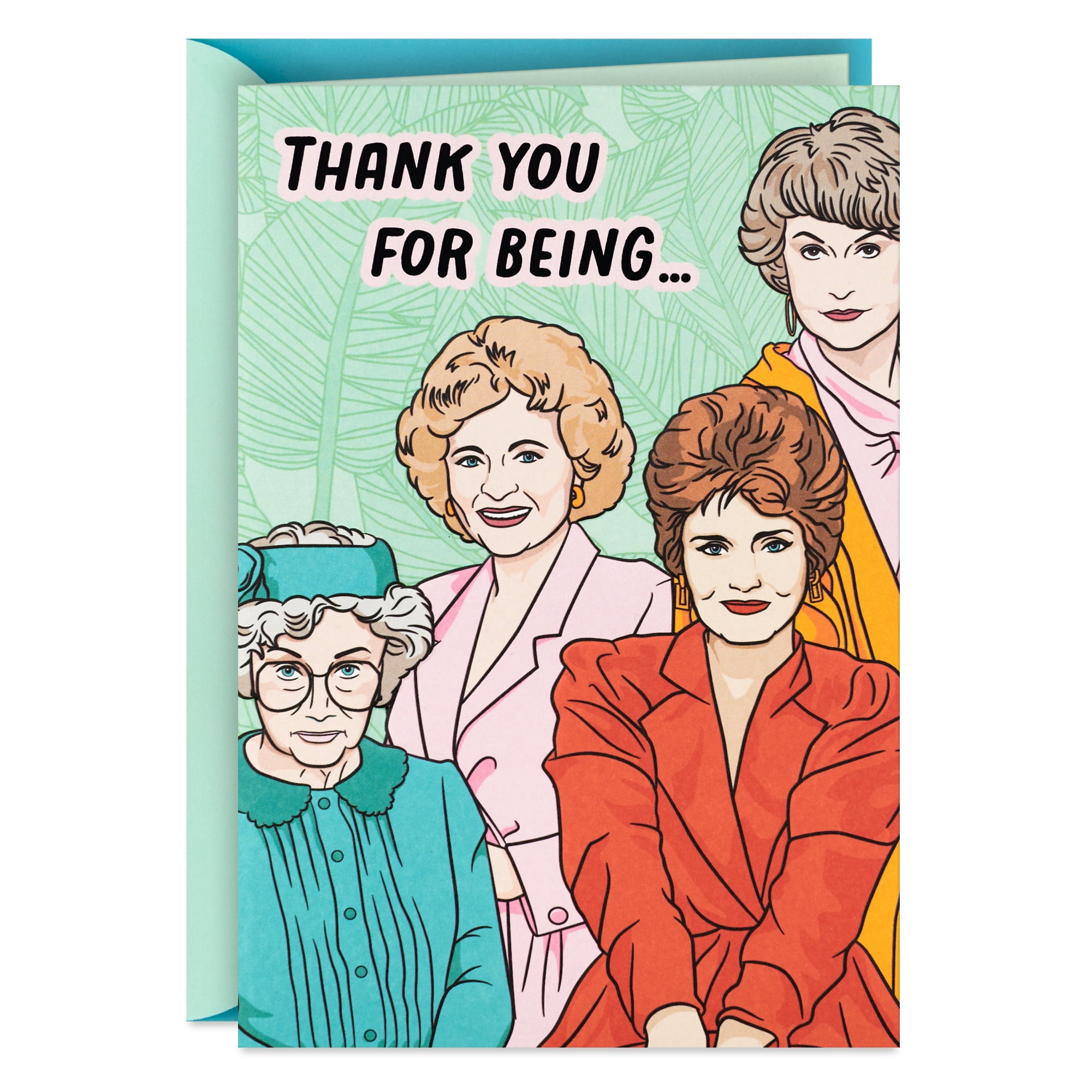 Hallmark The Golden Girls Birthday Card (So Glad You Were Born)