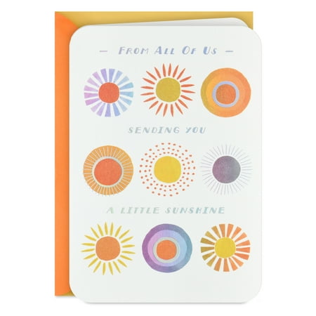 Hallmark Thinking of You Card From All (Sending You A Little Sunshine)