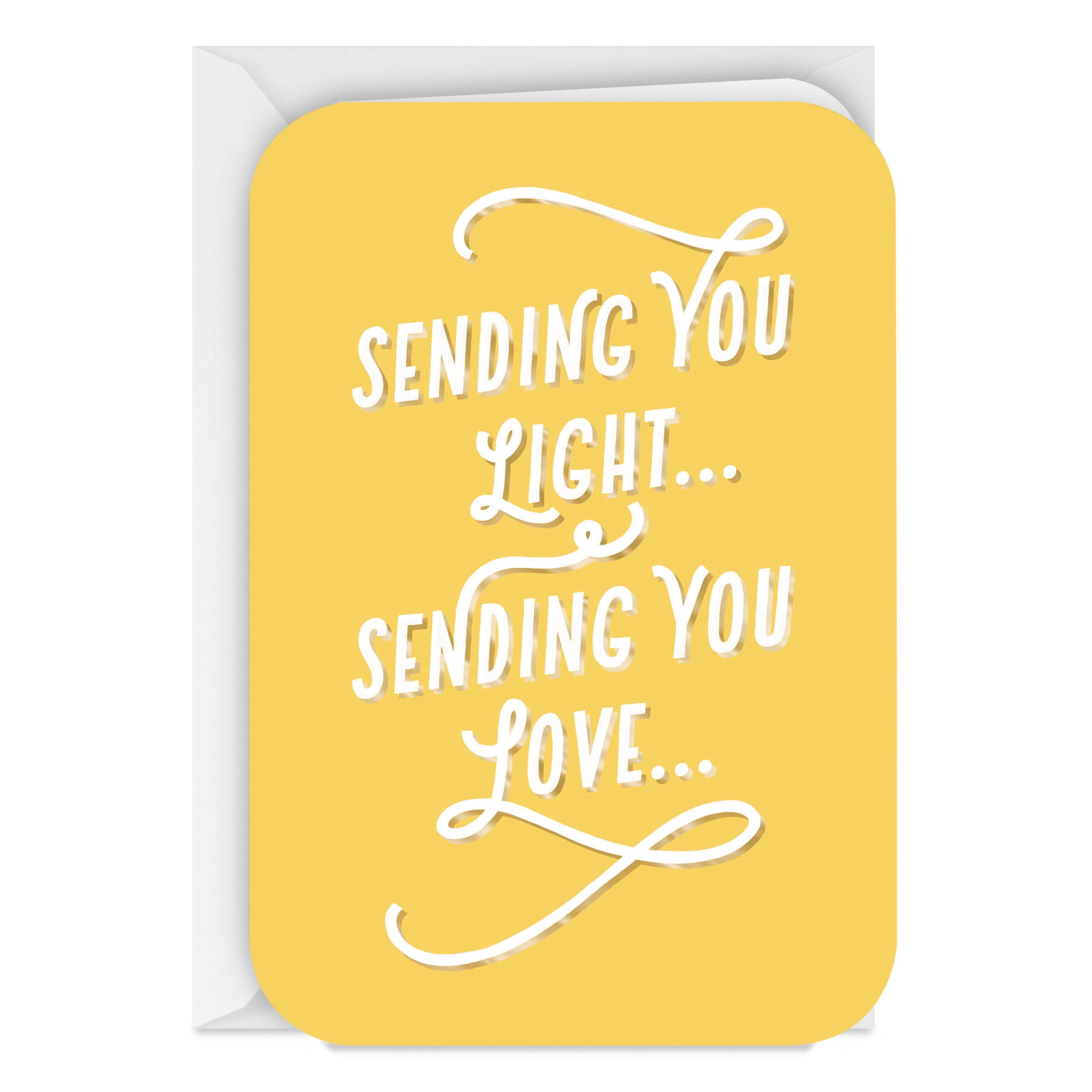 Hallmark Thinking of You Card (Sending You Light, Love and Prayers ...