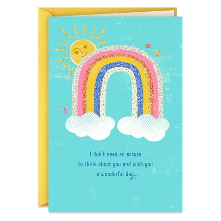Hallmark Thinking of You Card (You Make Any Day Brighter)