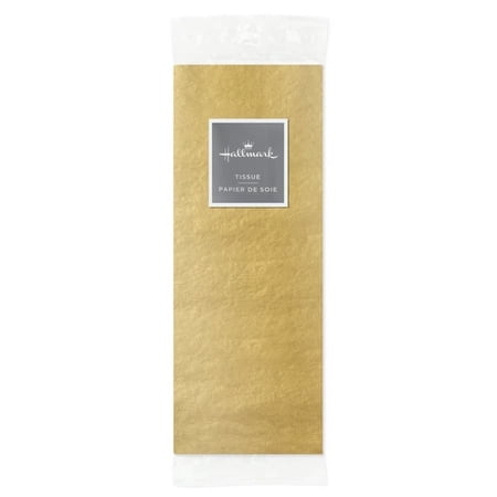 Hallmark Tissue Paper (Gold), 5 sheets
