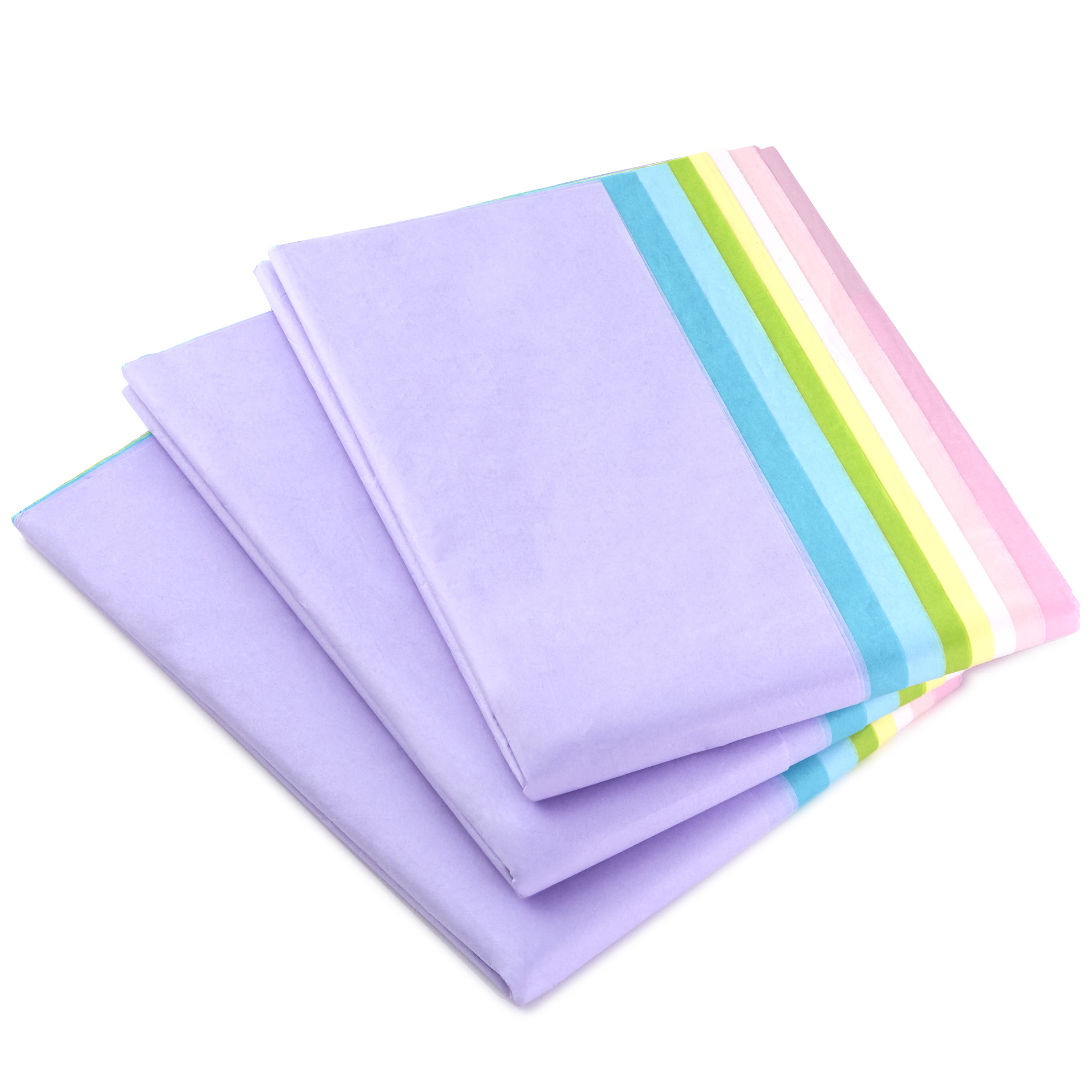 Hallmark Tissue Paper (Pastel Rainbow, 8 Colors) 120 Sheets for Gift Wrap,  Crafts, DIY Paper Flowers, Tassel Garland and More 