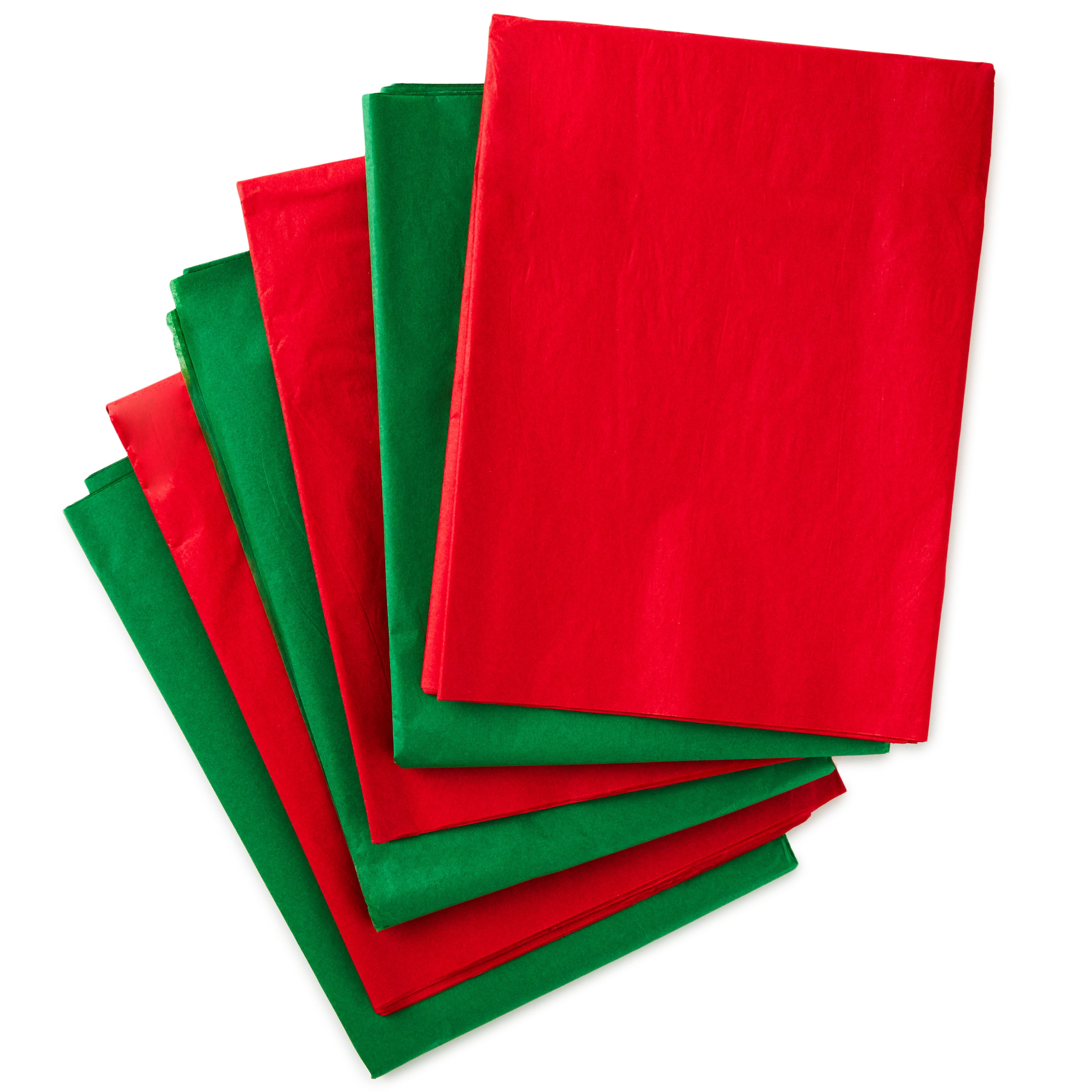 Hallmark Tissue Paper (Red and Green, 100 Sheets) 