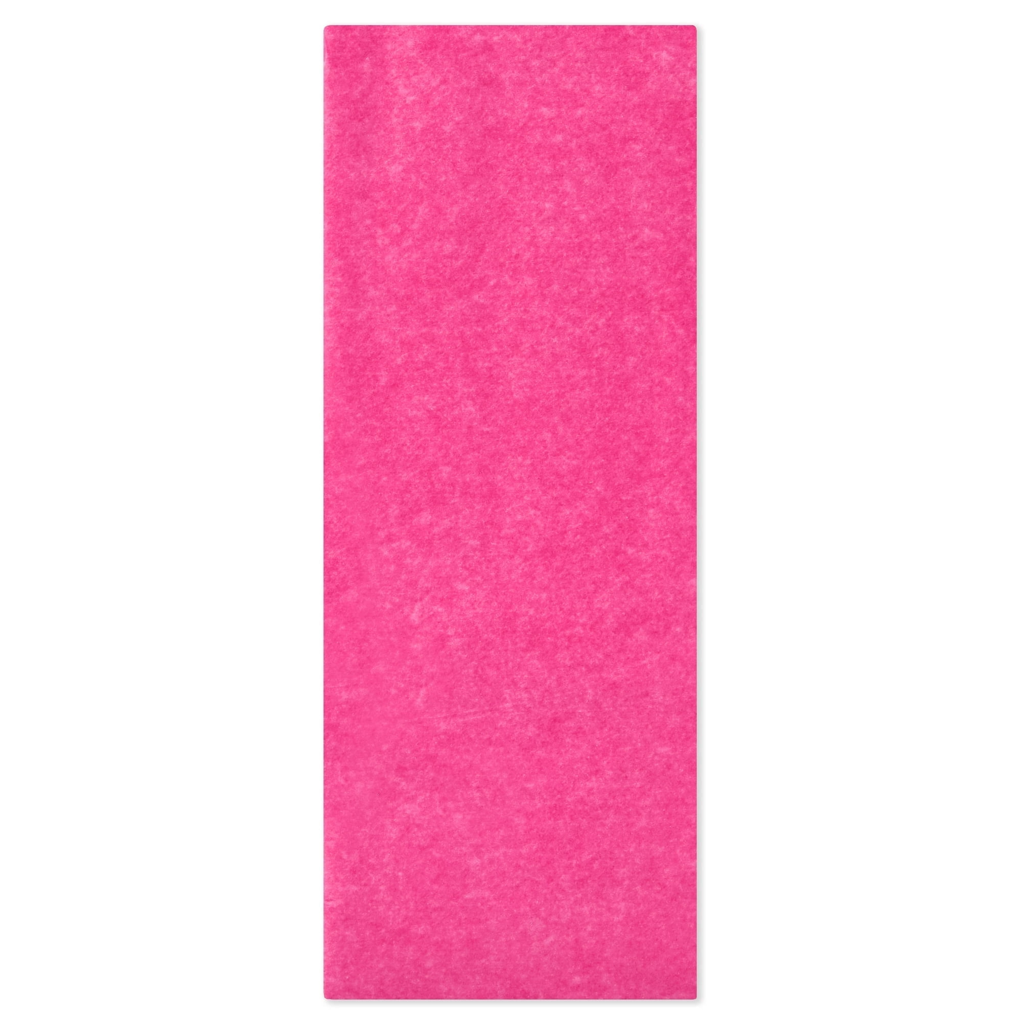 Hallmark Tissue Paper (Solid Hot Pink) 8 Sheets