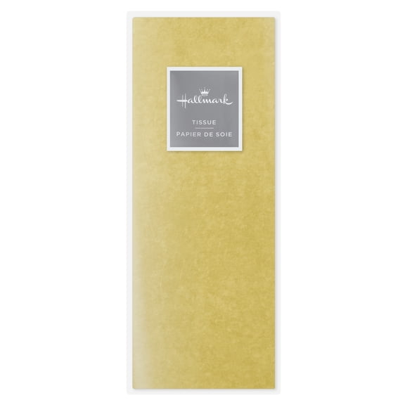 Hallmark Tissue Paper (Solid Light Yellow) 8 sheets