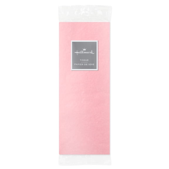 Hallmark Tissue Paper (Solid Pink) 8 Sheets