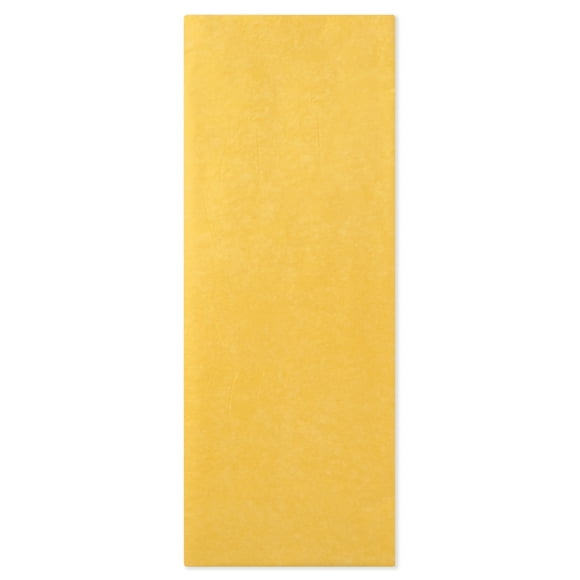 Hallmark Tissue Paper (Solid Yellow) 8 Sheets