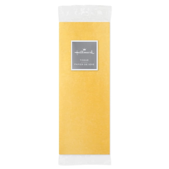 Hallmark Tissue Paper (Solid Yellow) 8 Sheets