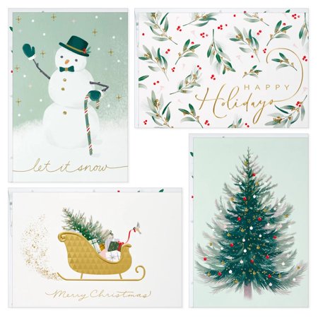 Hallmark Traditional Holiday Card Assortment, 40 Pack (Classic Icons)