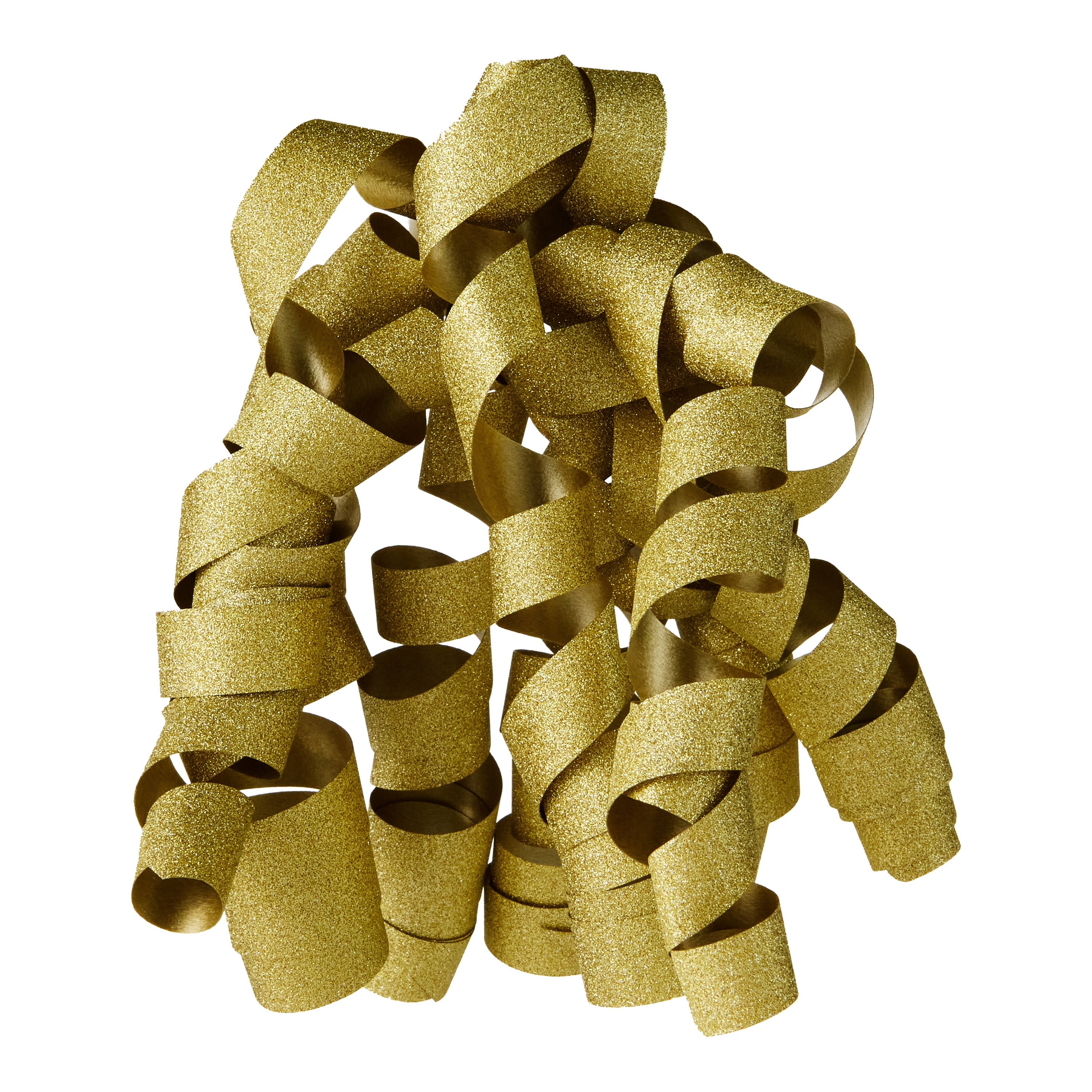 Hallmark Gift Bow (Sparkly Gold Cascading Ribbon)
