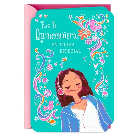 Hallmark VIDA Spanish-Language Quinceañera Card (On Your Special Day)