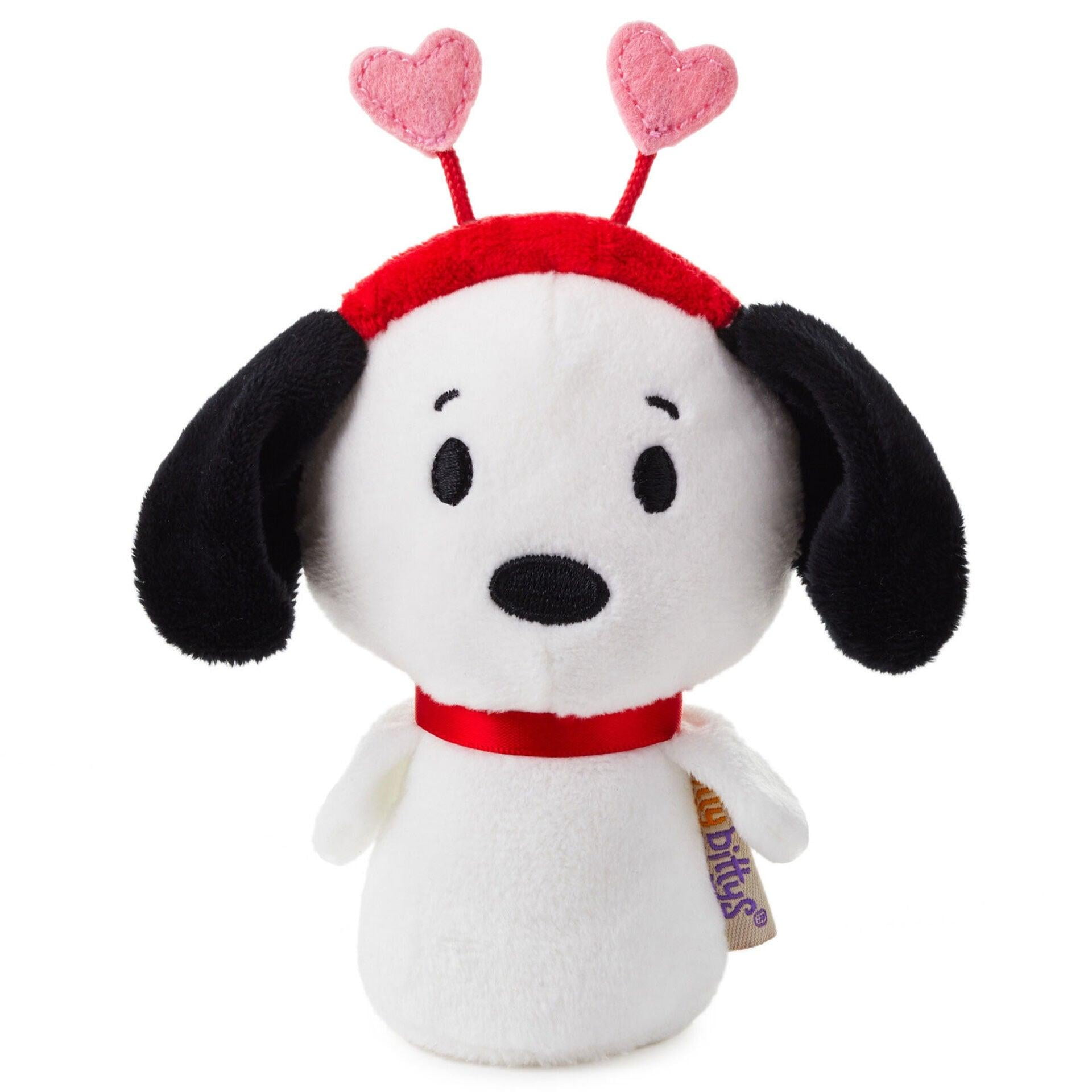 Peanuts: Anillo de peluche de Snoopy Peace & Love de 8 pulgadas, juguete  chirriante para mascotas, juguete chirriante de Snoopy Love de 8 pulgadas