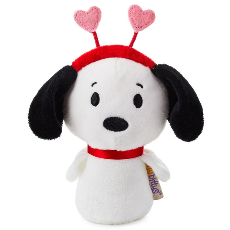 Hallmark Valentine Itty Bittys Peanuts Lovebug Snoopy Plush New with Tag