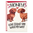 thumbnail image 1 of Hallmark Funny Valentine's Day Card (Love Seeing You Walk My Way), 1 of 7
