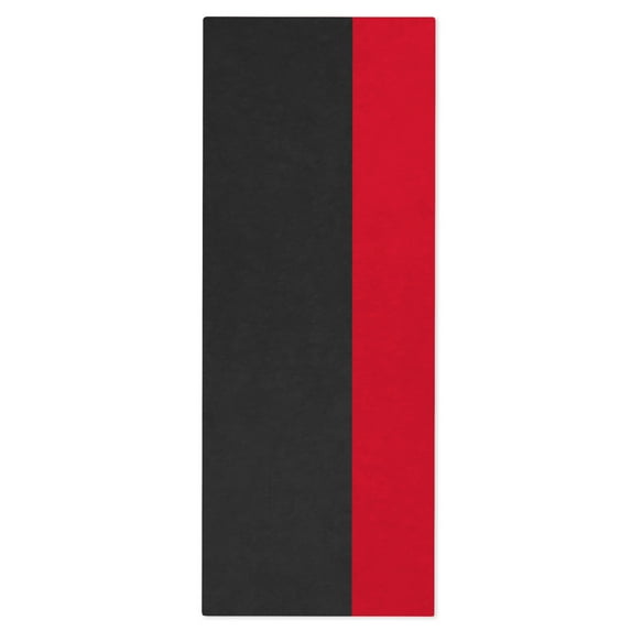 Hallmark 2-Pack Valentine's Day Tissue Paper (Red and Black) 6 sheets
