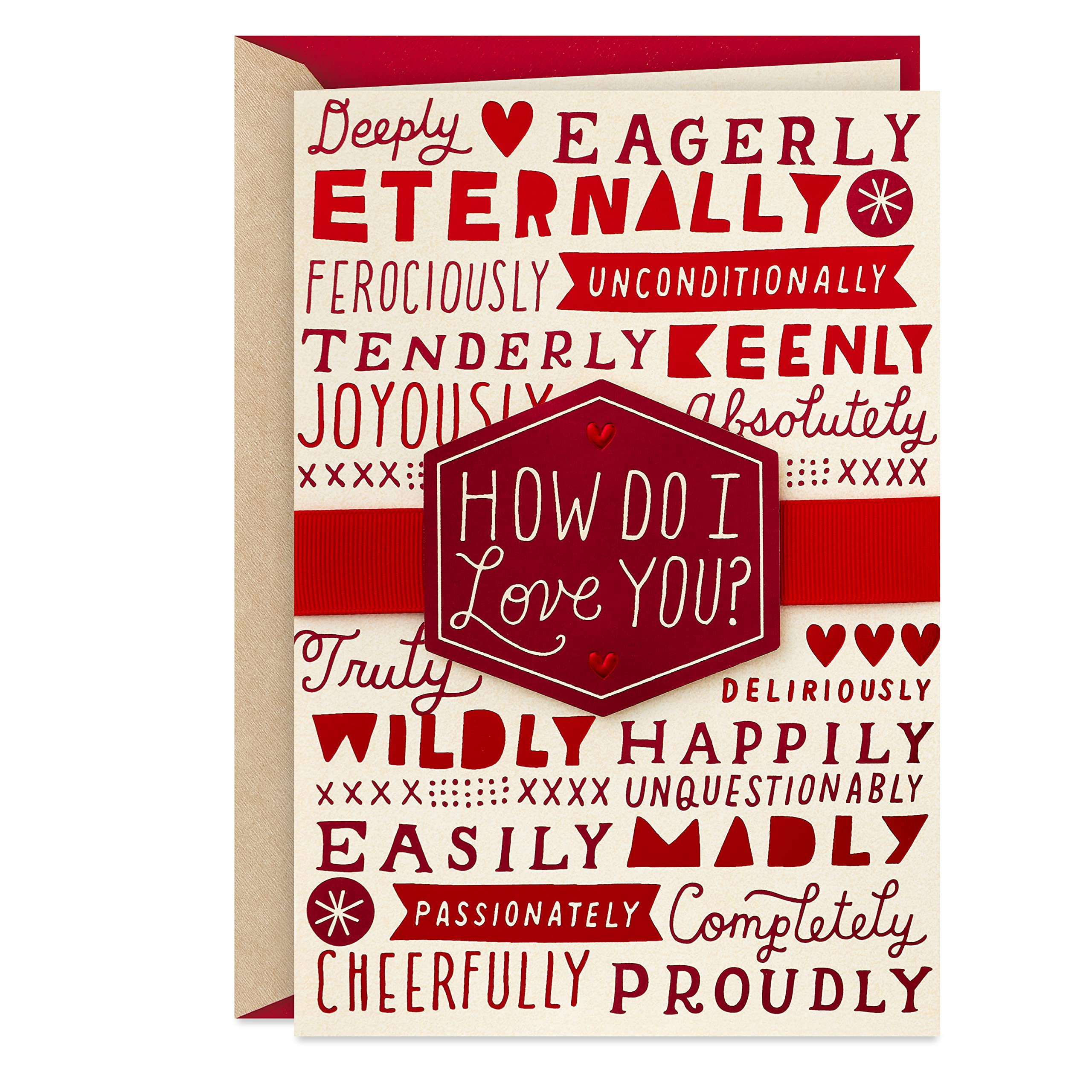 Hallmark Valentines Day Card for Husband, Wife, Boyfriend, Girlfriend ...