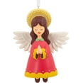 thumbnail image 1 of Hallmark Vida Christmas Ornament, Folk Art Angel, 1 of 5