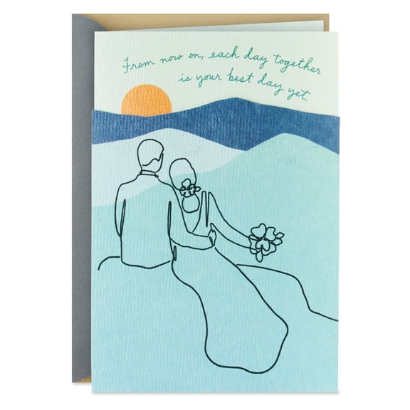 Hallmark Wedding Card (Each Day Together is Best Day)