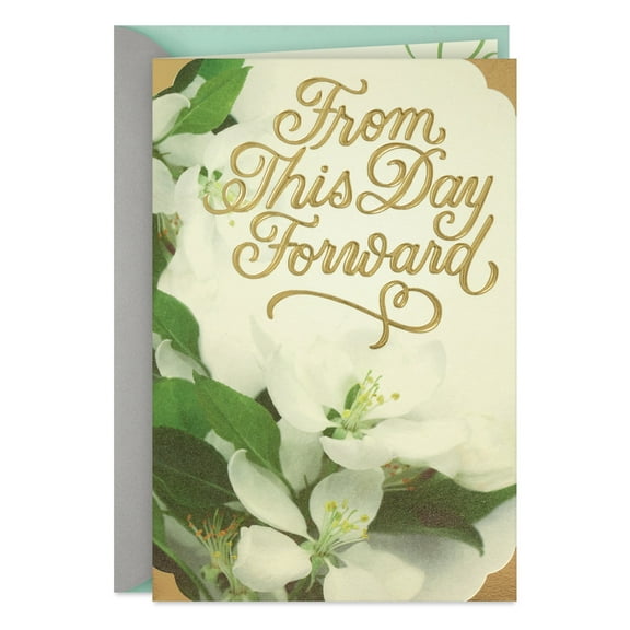Hallmark Wedding Card (From This Day Forward)