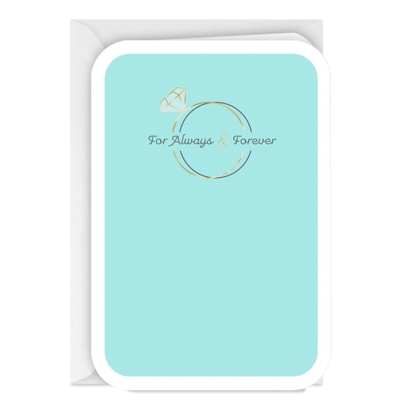 Hallmark Wedding Card (Lifetime of Love)