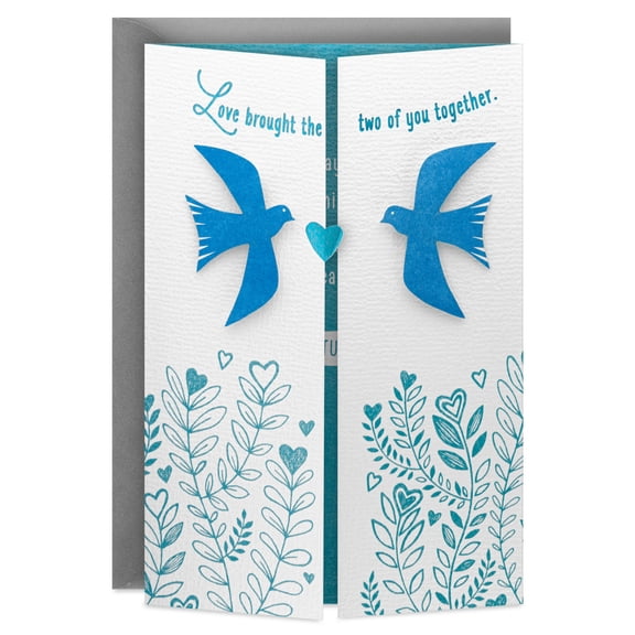 Hallmark Wedding Card (May Love Always Guide You)