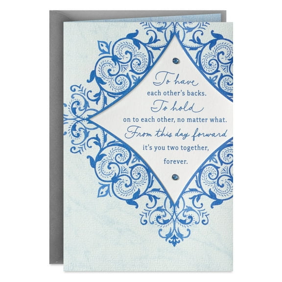 Hallmark Wedding Card (To Have and To Hold)